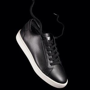 Thousand Fell Men's Lace Up Shoes in Black - ZERO WASTE SNEAKERS